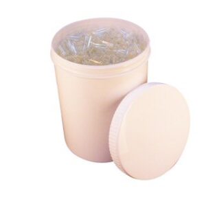 Capsules helder nr. 0 in pot