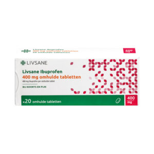 Ibuprofen 400 mg omhulde tabletten 20 stuks LIVSANE