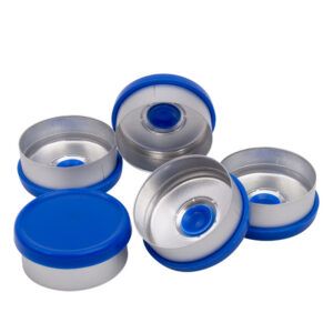 Felskap blauw 20 mm totaal afscheurbaar verhoogd model - per 1000 stuks