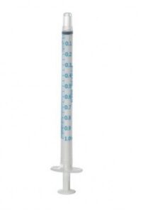Disposable Orale doseerspuit (non-luer) 1 ml  Baxa Exactamed
