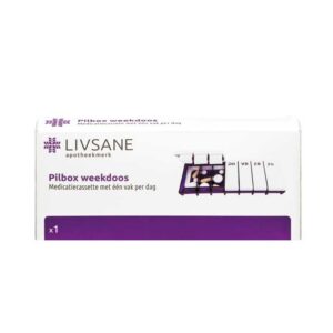 Pilbox weekdoos 7-vaks LIVSANE