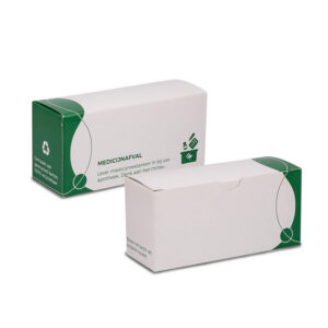 Vouwdozen Groen strip b   95x36x45mm
