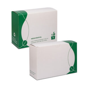 Vouwdozen Groen  strip e   140x50x95mm