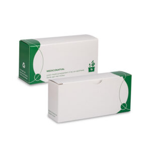 Vouwdozen Groen strip D   115x37x55mm