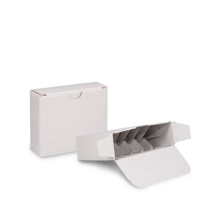 ampullen vouwdoos 74x24x60  2x6 stuks 2ml  met intern raster