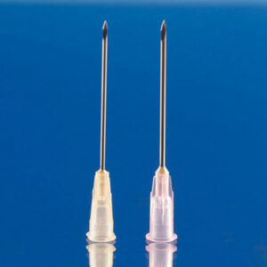 Neopoint injectienaald steriel, bloed extractie, beige, lengte x doorsnede: 40 x 1,10 mm, Gauge: 19G x 1 1/2