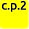 Strooketiket controle paraaf 2 750 p.rol  Fluor geel 10x10