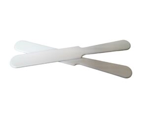 Zalfspatels klein HDPE wit 114,2 x 14 mm