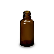 Druppelflacon bruin glas 30ml  DIN18 hoog model