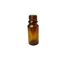 Druppelflacon Kombi bruin 10ml DIN 18