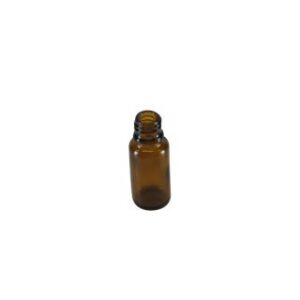 Druppelflacon Kombi bruin 15ml DIN 18