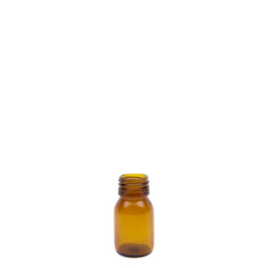 Medicijnfles bruin 30ml ongedopt