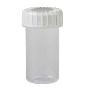 Tabletflacon OPTIPOT transparant GEDOPT 20ml PP