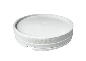 Easylock deksel HDPE wit diam.105x20 mm hoogte