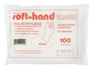 Softhand PE-handschoenen, geruwd voor dames