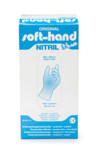 Softhand handschoen, nitril, poedervrij, XL