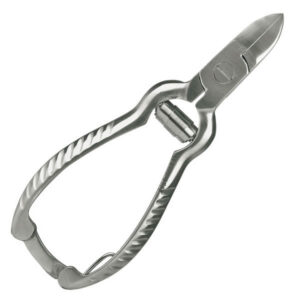 Nageltang met buffelveer en vergrendeling, 13 cm