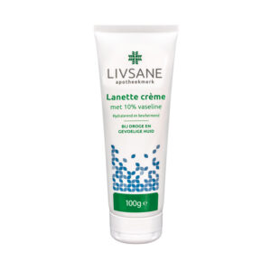 Lanettecrème met 10% vaseline 100g LIVSANE