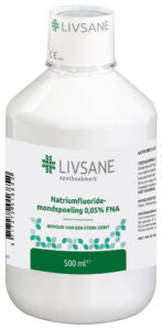 Natriumfluoride mondspoeling 0,05% FNA 500ml LIVSANE