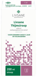 Thijmsiroop suikervrij 200 ml LIVSANE