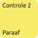 Strooketiket Controle 2 750  p. rol formaat 20 x 20 mm