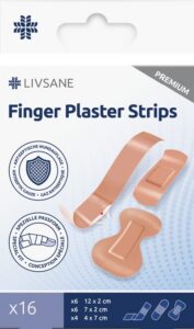 Vingerpleisterstrips 16 stuks LIVSANE