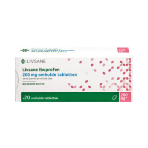Ibuprofen 200 mg omhulde tabletten 20 st LIVSANE