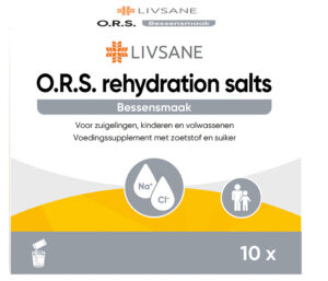 O.R.S. Oral Rehydration Salts sachets met bessensmaak 10 stuks LIVSANE