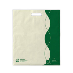 LDPE draagtas 90% recycled materiaal