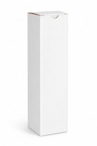 tubevouwdoos blanco 100g van gerecycled karton