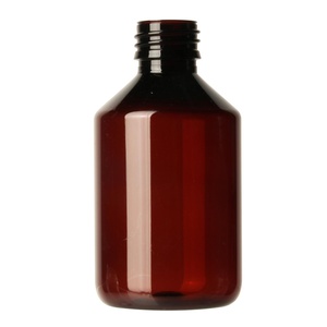 Medicijnfles PET bruin 200ml ongedopt 28mm