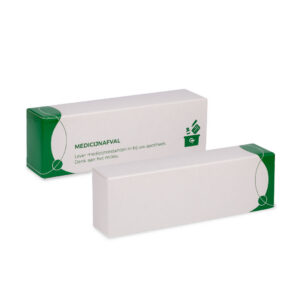 Tubevouwdozen groen F / 30gr gerecycled karton
